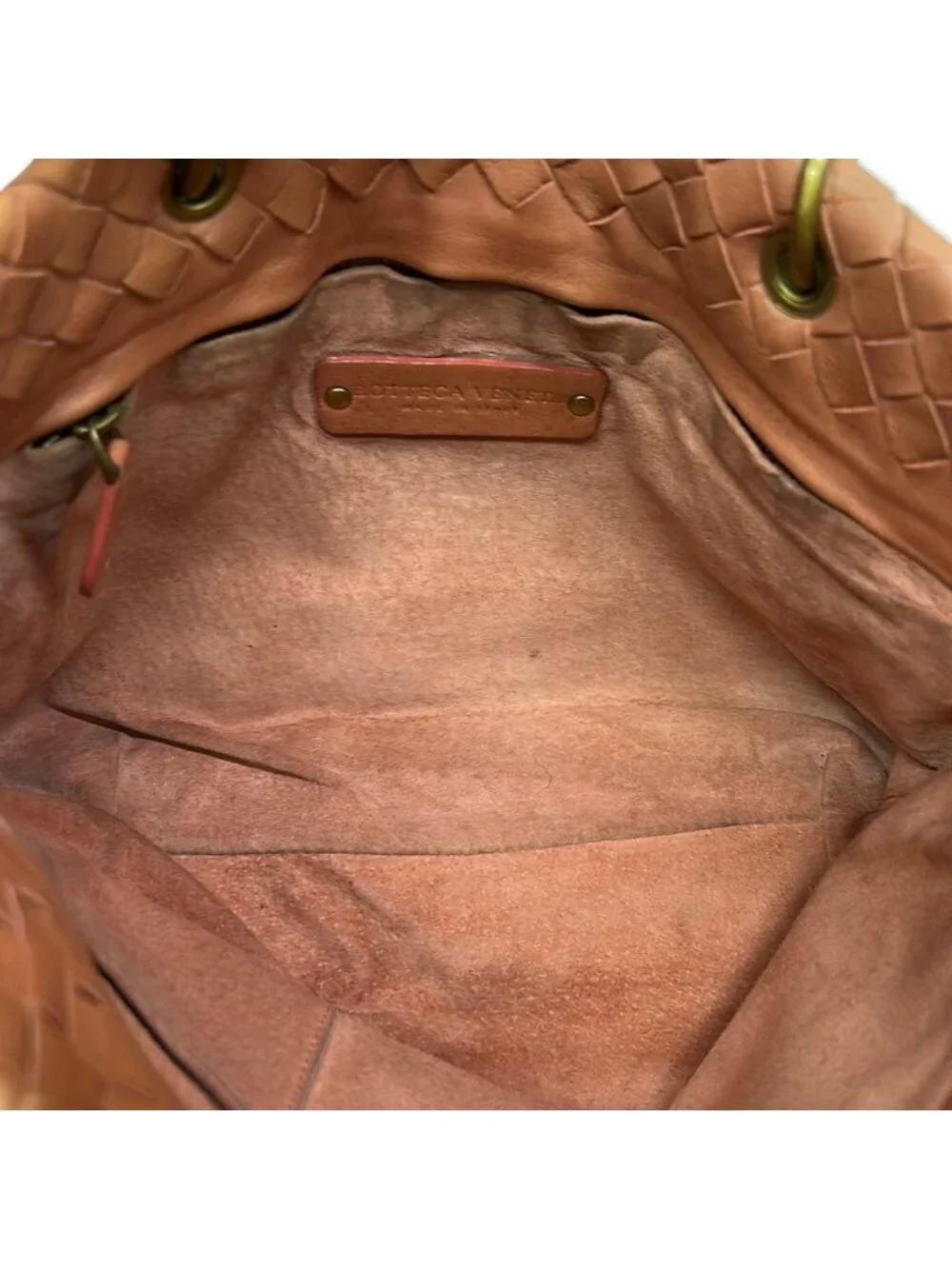 Bottega Veneta Tote Capri Orange Leather